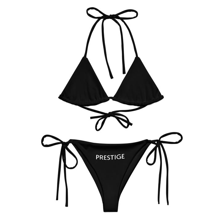 All-over print recycled string bikini