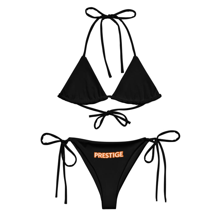All-over print recycled string bikini