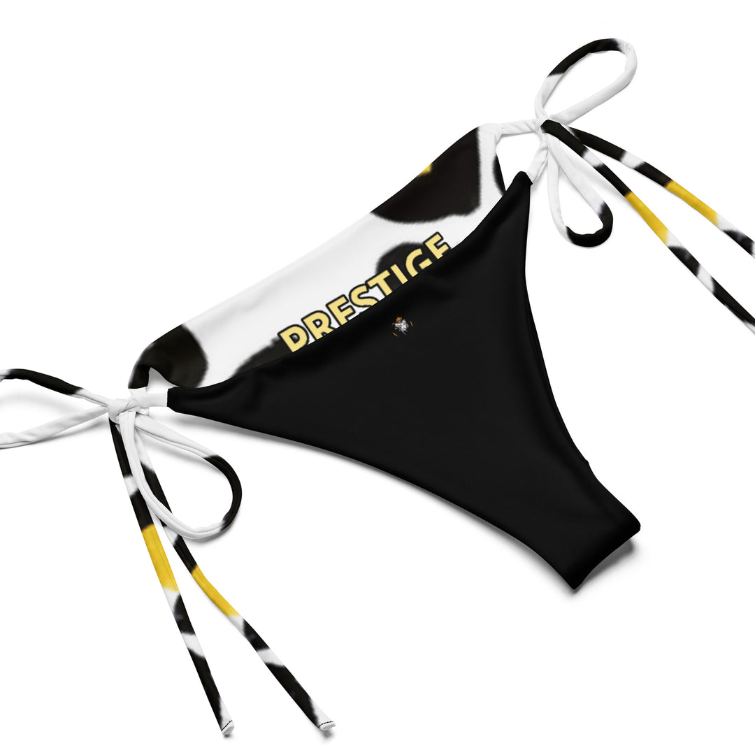 All-over print recycled string bikini