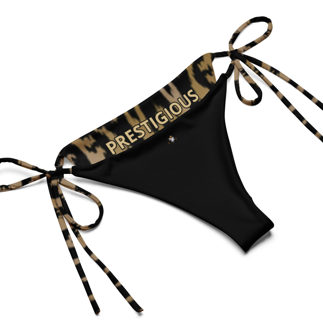 All-over print recycled string bikini
