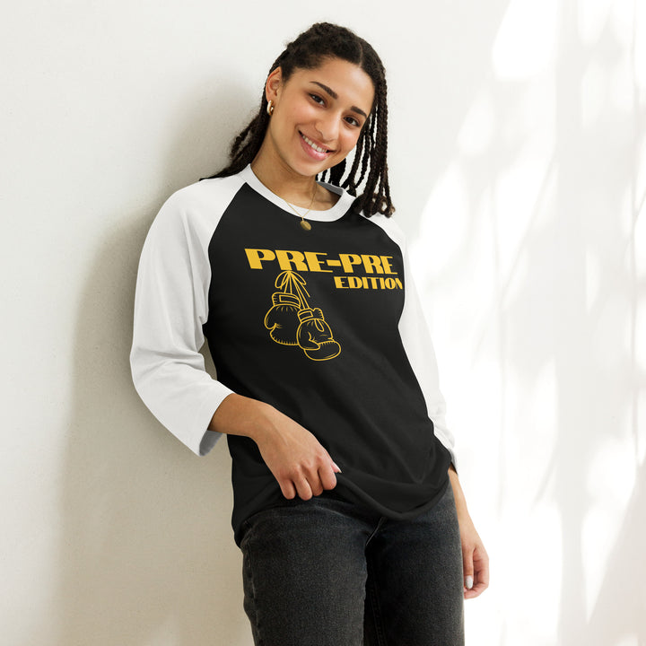 3/4 sleeve raglan shirt