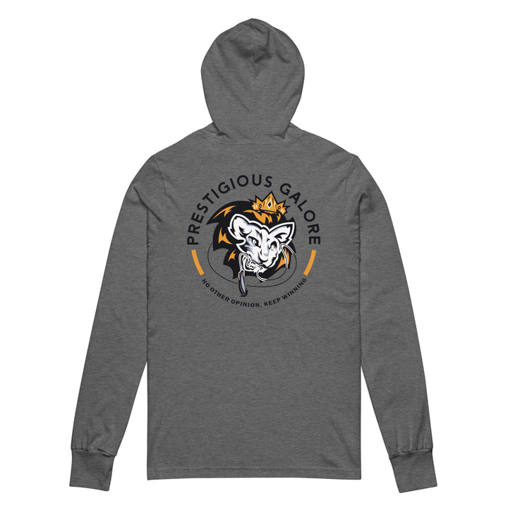 Hooded long-sleeve tee