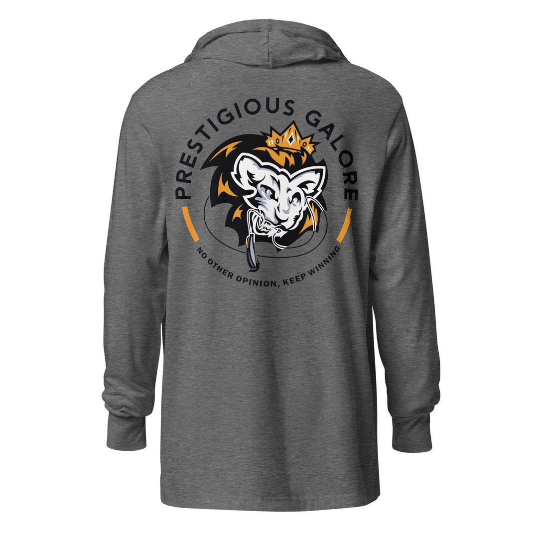 Hooded long-sleeve tee