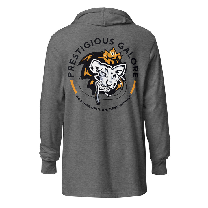 Hooded long-sleeve tee