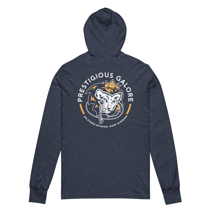 Hooded long-sleeve tee