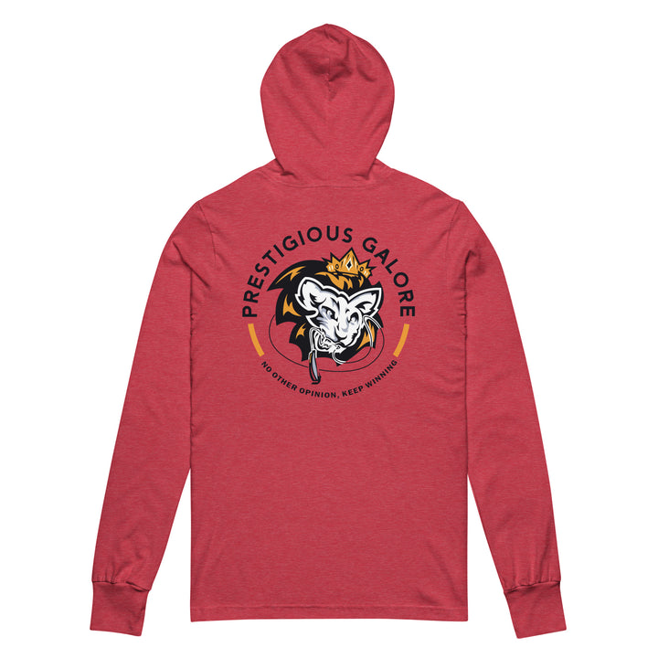 Hooded long-sleeve tee