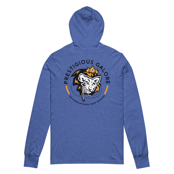 Hooded long-sleeve tee