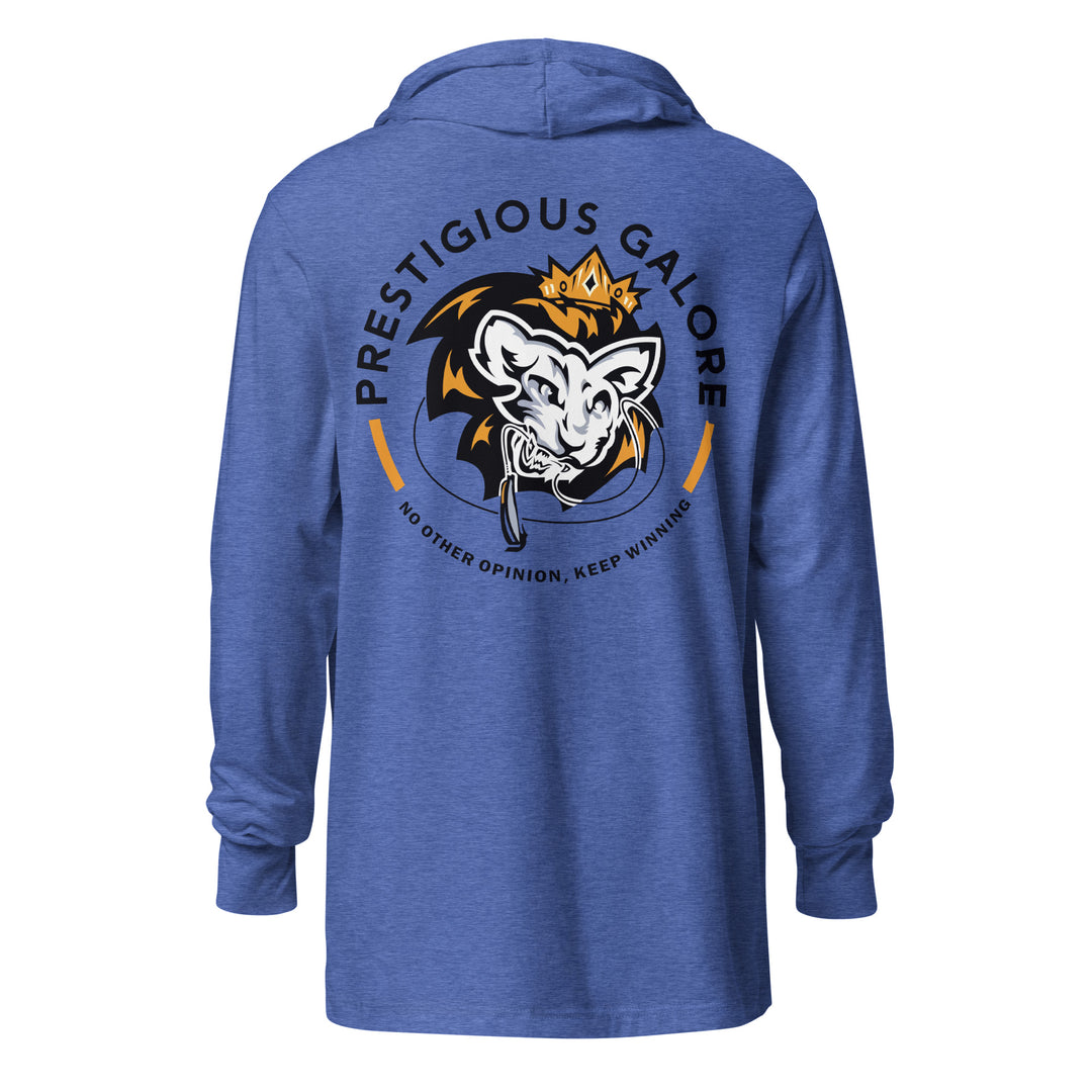 Hooded long-sleeve tee